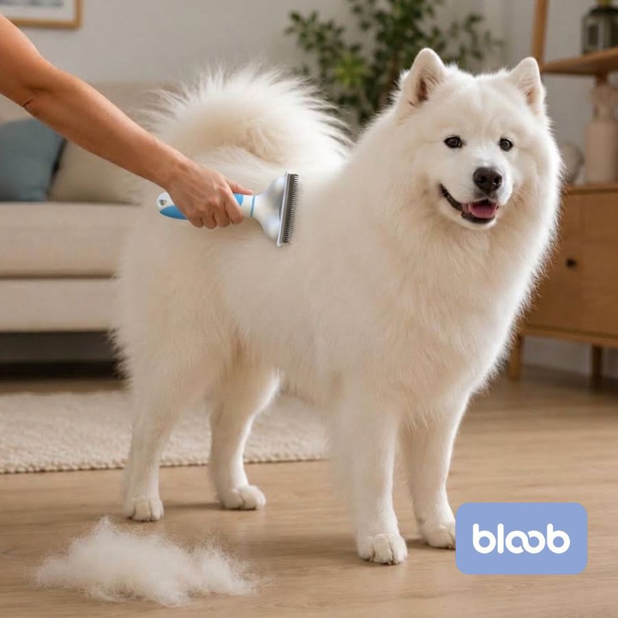 Bloob Cepillo Deslanador Subpelo para perros, , large Imagen numero 2
