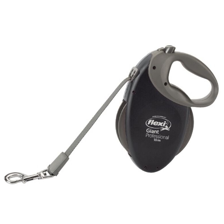 Flexi Cinta profesional 10 metros negra para perros grandes thumbnail