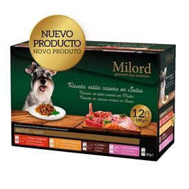 Milord Adult Receta estilo casero en salsa Sobres para perros - Multipack