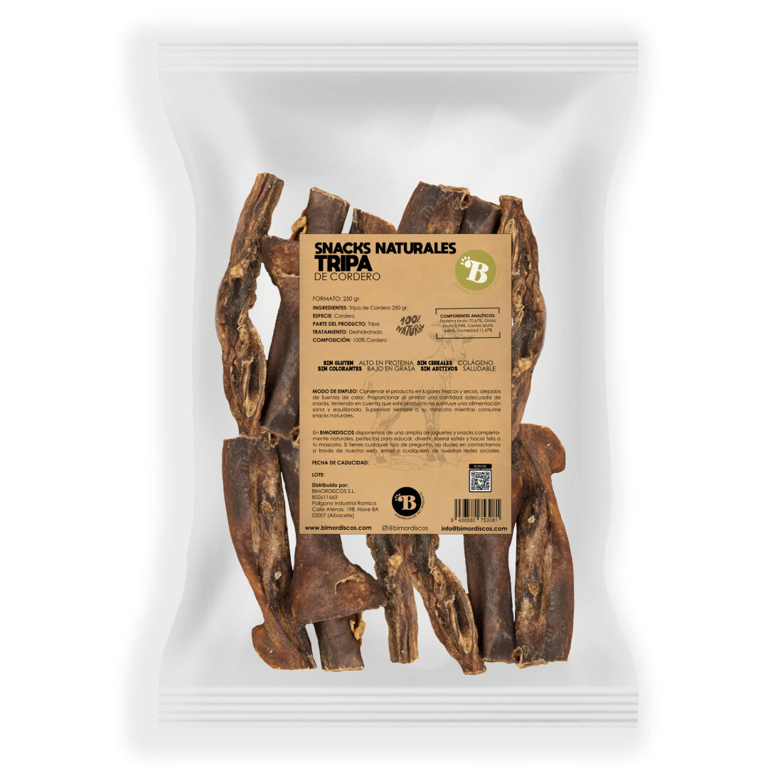 BIMORDISCOS Tripas de cordero para perros, , large Imagen numero 3