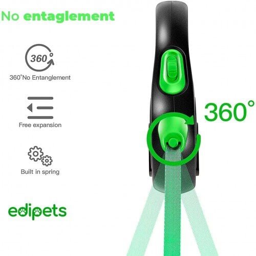 Edipets correa extensible ajustable rosa para perros, , large Imagen numero 3