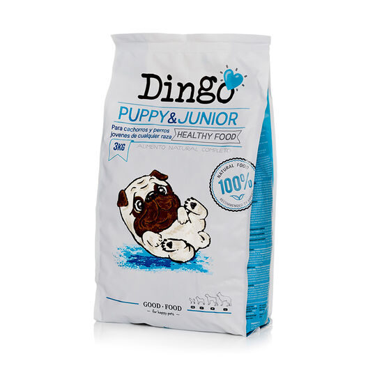 Dingo Puppy & Junior pienso para perros, , large image number null