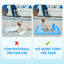Nobleza - Bandeja de Entrenamiento WC para Perros, Soporte para Almohadilla para Mascotas, Inodoro de Plástico con Poste Extraíble para Perros y Gatos, Color Azul, Talla S, (60,5 * 39,5) cm, , large indicador imagen numero 5