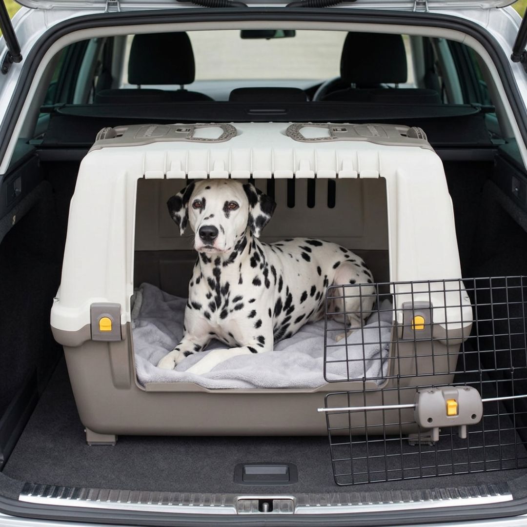 Outech Robustus Transportín de Coche para perros