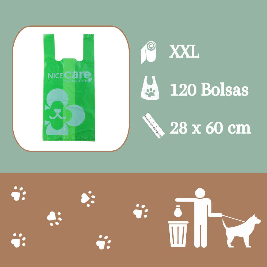 Nice Care Bolsitas Higi&eacute;nicas con Asa para perros, , large Imagen numero 3