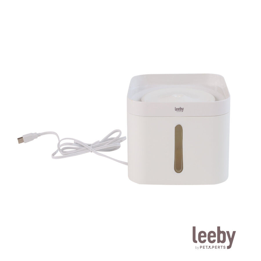 Leeby Fuente de Agua Blanco para gatos, , large Imagen numero 2