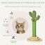 PawHut poste rascador cactus para gatos, , large indicador imagen numero 3