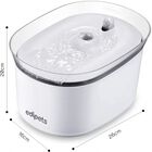 Edipets fuente bebedero automático con sensor de movimiento blanco para gato, , large image number null