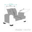 Protector Cubresofa Sofa Royale 115 cm. Color Marfil. 2 plazas (120-170 cm), , large indicador imagen numero 8