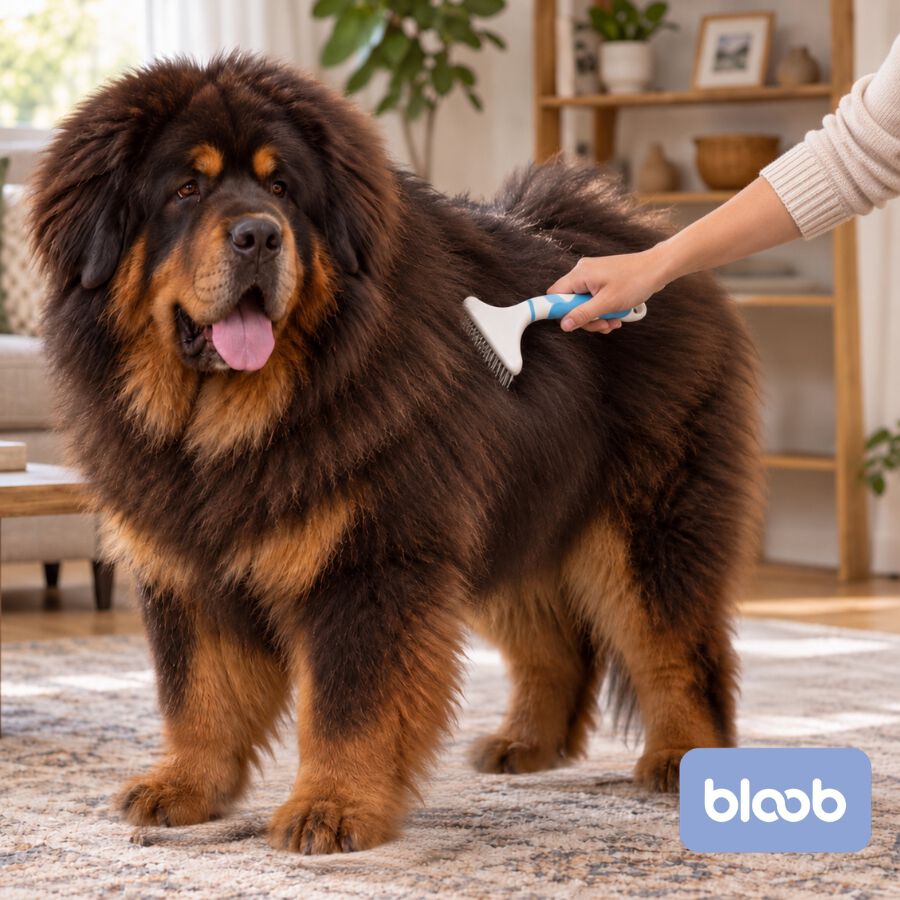 Bloob Rastrillo Deslanador Subpelo para perros, , large Imagen numero 2
