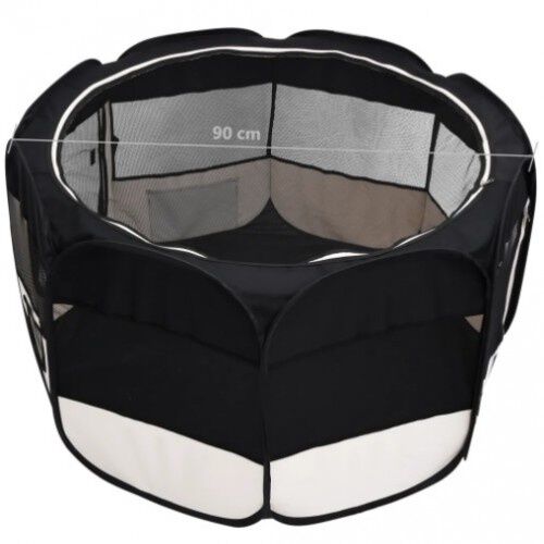 Corral de lona para perros color Negro, , large Imagen numero 3