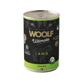 Woolf comida húmeda de cordero para perros 