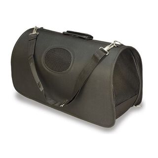 Arquivet bolso transportín negro para mascotas