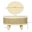 PawHut Cama para Perros Beige, , large indicador imagen numero 3