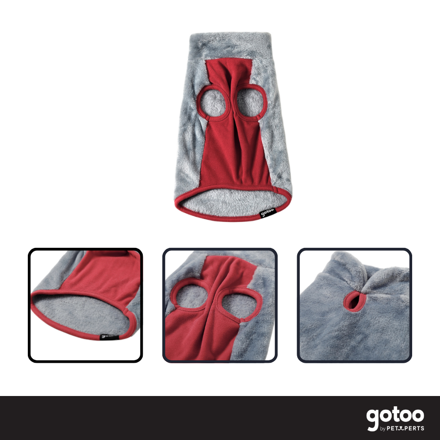 Gotoo Jersey Polar Azul para perros, , large Imagen numero 3