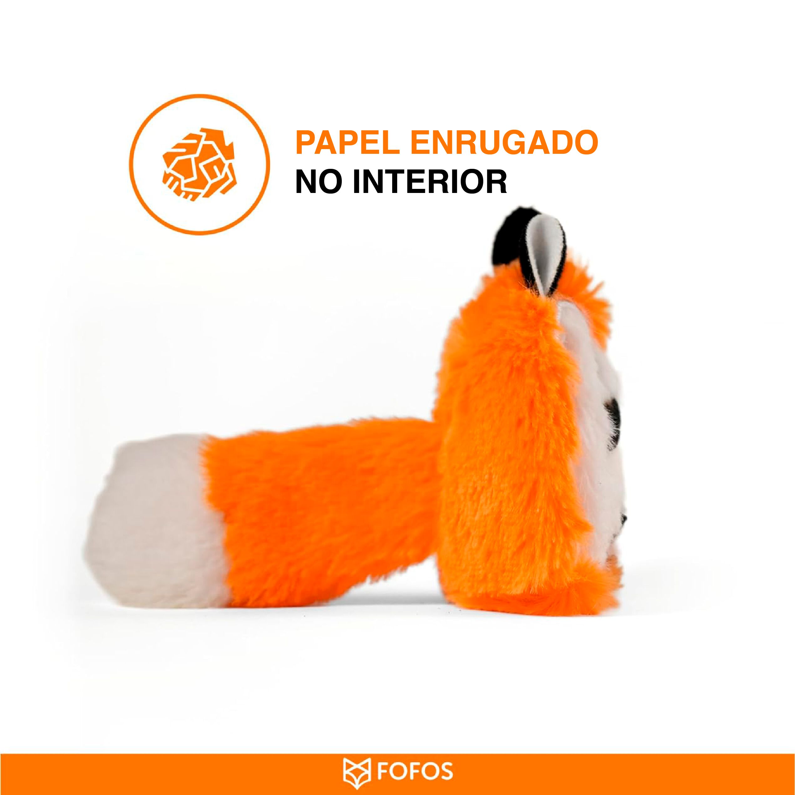 FOFOS | Zorro Fino Arrugado con Catnip Natural - Para Gato, , large Imagen numero 5