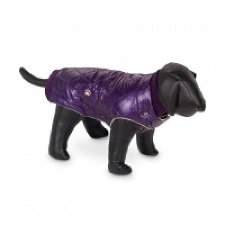 Abrigo con forro polar Nina para perros color Púrpura, , large image number null