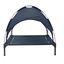 vidaXL Cama para Perros con Dosel Sofá Silla Tela Oxford y Acero Azul, , large indicador imagen numero 12