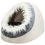 Cama cueva de diseño para gatos color Beige y Gris, , large indicador imagen numero 1