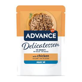 Advance Delicatessen Pollo en Salsa Sobres para gatos