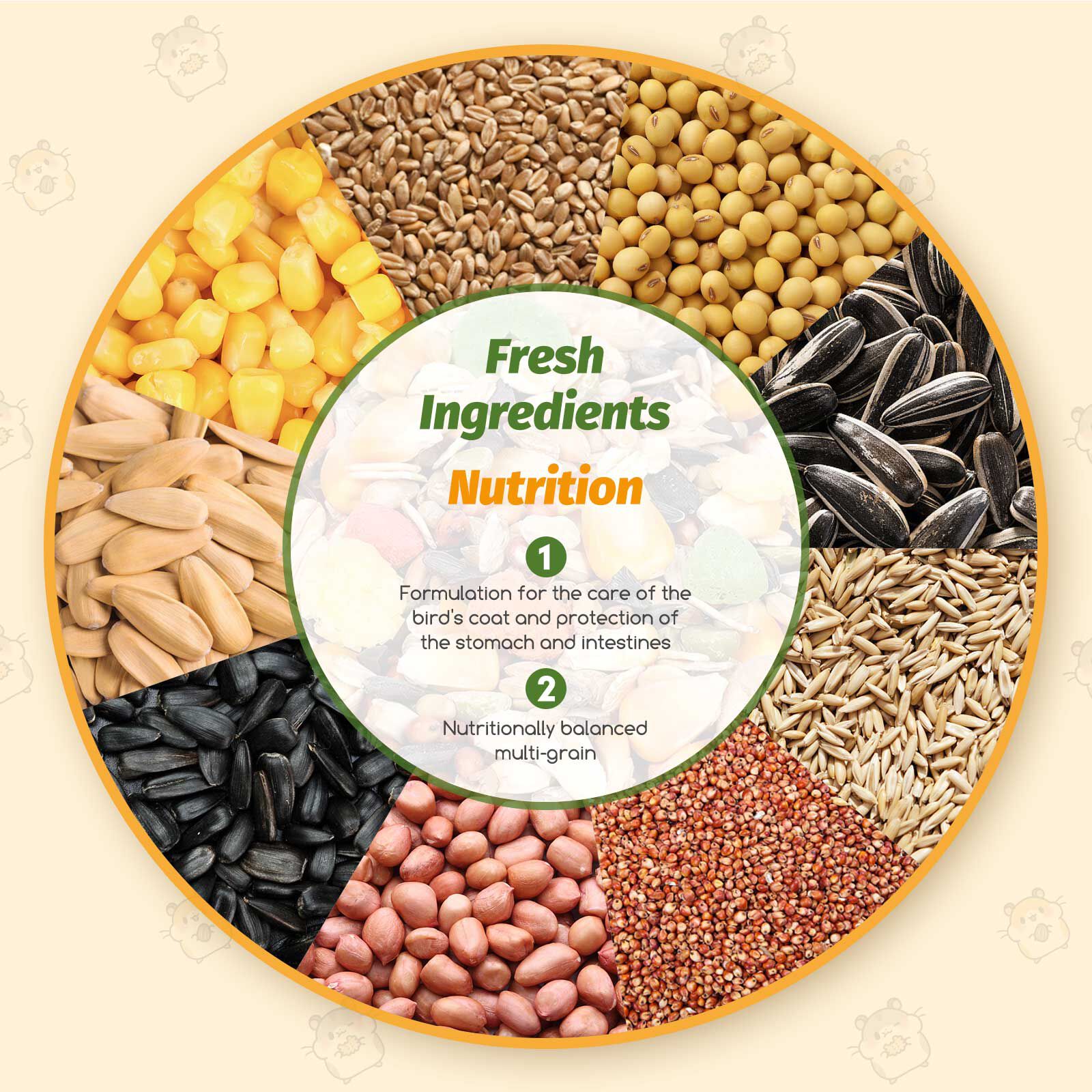 Nobleza Pienso Premium para Hámsters Adultos thumbnail