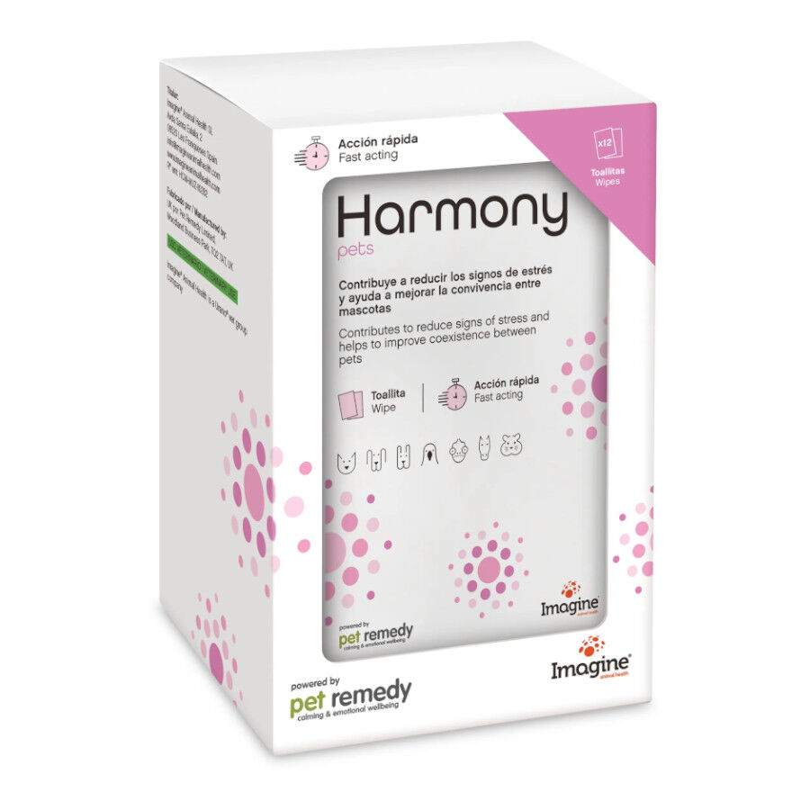 12 uds. Uranovet Imagine Harmony Pets Toallitas Calmantes para animales, , large Imagen numero 1