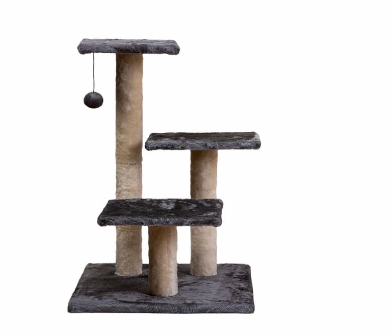 Wuapu Rascador Gato Four Gris para gatos