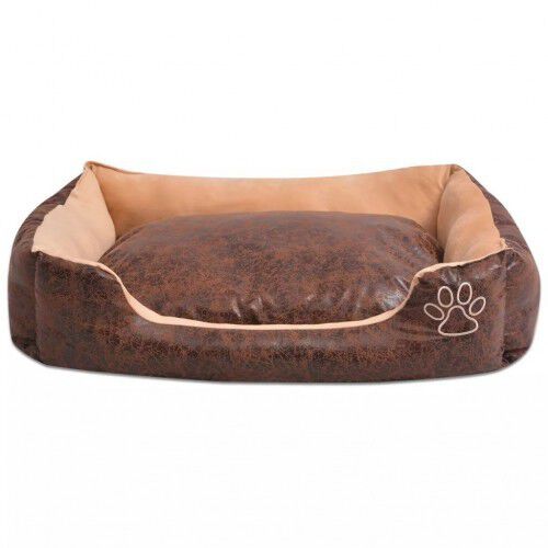 Cama/coj&iacute;n para perros color Marr&oacute;n, , large Imagen numero 8