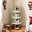 COSTWAY &Aacute;rbol de Navidad para Gatos, 154 cm Torre Gatos Navide&ntilde;o con 4 Condominios, Alfombra de Sisal, Bola Colgante, Estrella, Rascador Gato en Forma de &Aacute;rbol de Navidad, Decoraci&oacute;n Navide&ntilde;a, , large indicador imagen numero 2