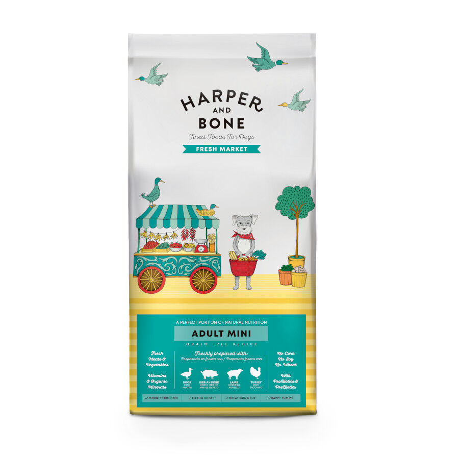 10 kg Harper & Bone Fresh Market Pienso Carne Adult Mini para perros, , large Imagen numero 1