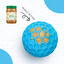 Nobleza Pelota Perros con Sonido,  Pelota de Juguete para Perros Interactivo, Indestructible Squeak Juguetes para Perro, Pelota Fun para Masticar Jugar Entrenamiento, Bolas de Caucho Natural, Ø 5.5cm, , large indicador imagen numero 3