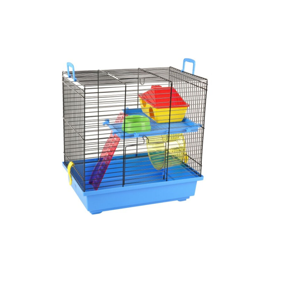Flamingo Diego Jaula Azul para roedores, , large Imagen numero 1