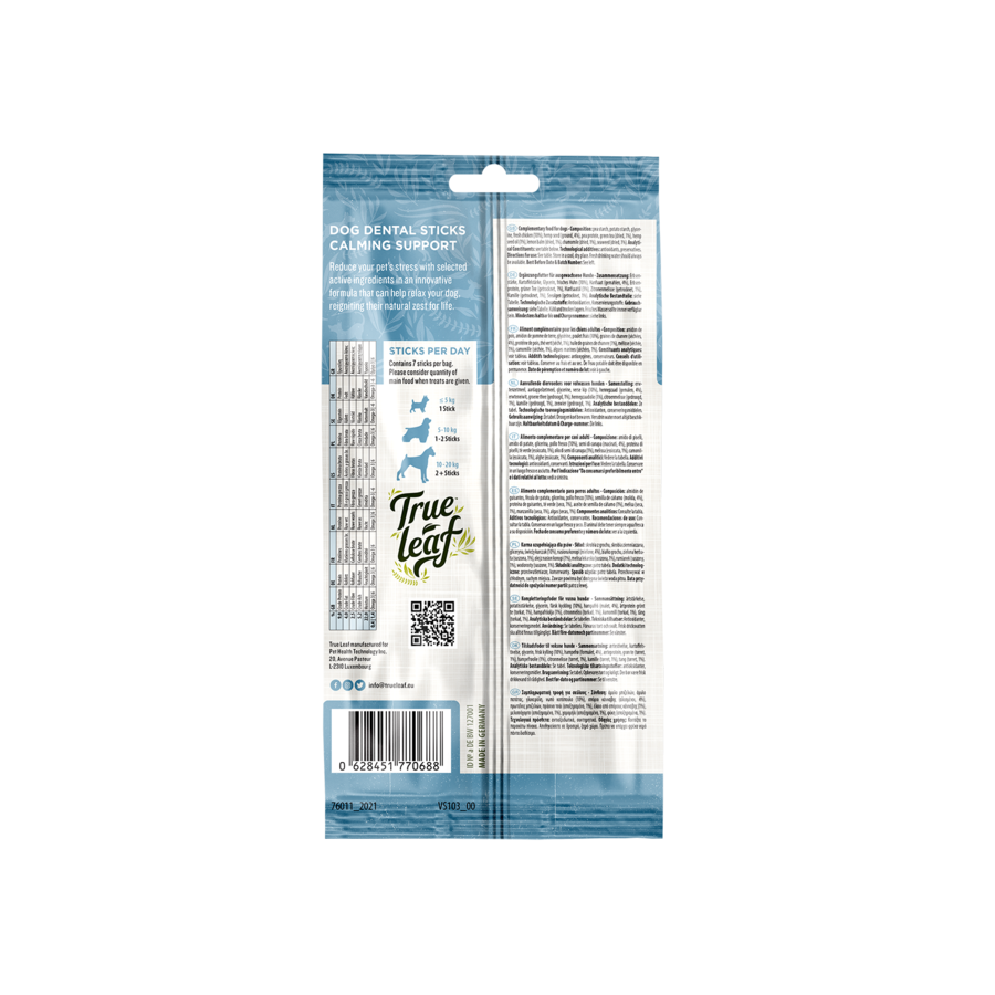 Barritas dentales True Hemp Calming sabor Pollo, , large Imagen numero 3