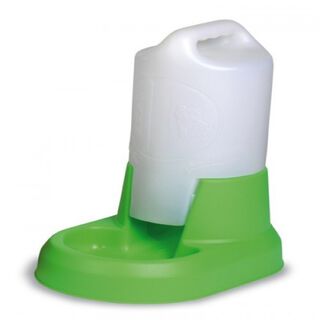 Comedero tipo tolva Gaper para mascotas color Verde
