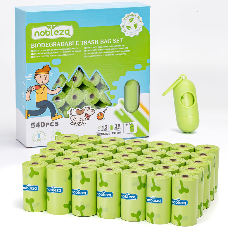 Nobleza Bolsas Biodegradables extragruesas para cacas de perro thumbnail