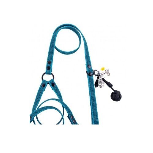 Correa doble para perros Groc Groc Lucky color Azul, , large Imagen numero 4