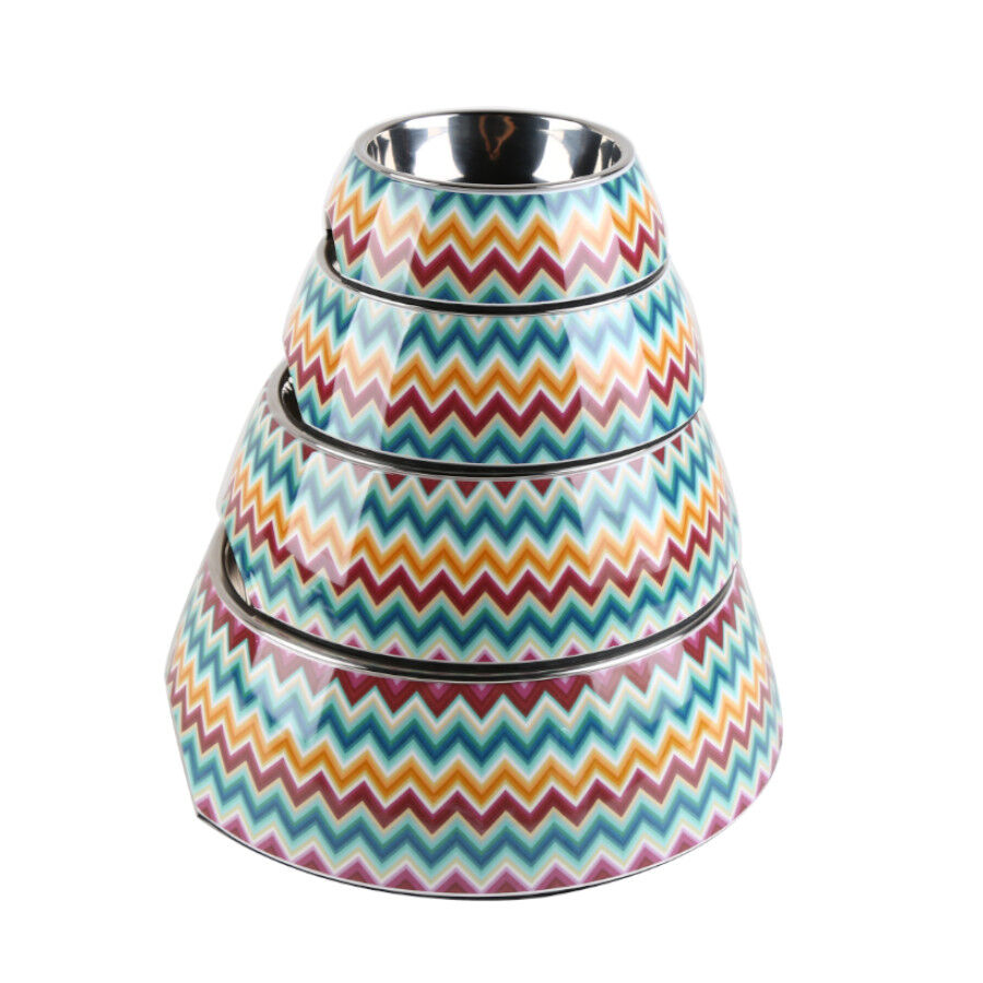 Leeby comedero acero inoxidable de colores para perros thumbnail