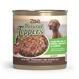 Zo&euml; Natural Toppers 170g Cordero con Vacuno