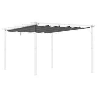 Outsunny Cubierta Para Pérgola Gris Oscuro 