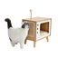 Leeby Thierre TV cama nido rascador  para gatos, , large indicador imagen numero 4