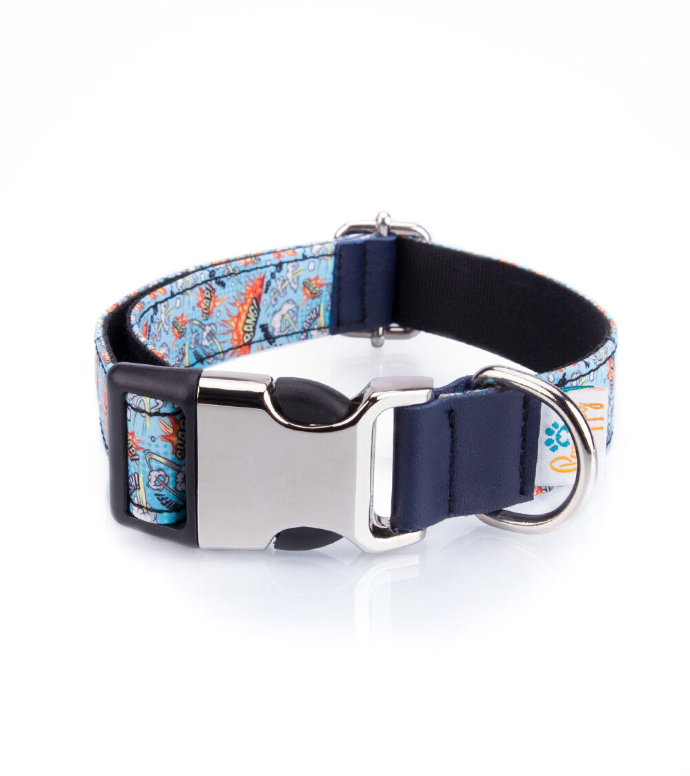 Collar Pamppy Funny C&oacute;mic Acme para perros color Multicolor, , large Imagen numero 1