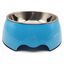 Edipets comedero y bebedero de acero inoxidable azul para perros y gatos, , large indicador imagen numero 1