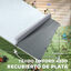 PawHut Gallinero para Exterior Plata, , large indicador imagen numero 5