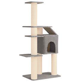 vidaXL &Aacute;rbol para gatos con postes de sisal Torre Gatos Muebles Felinos