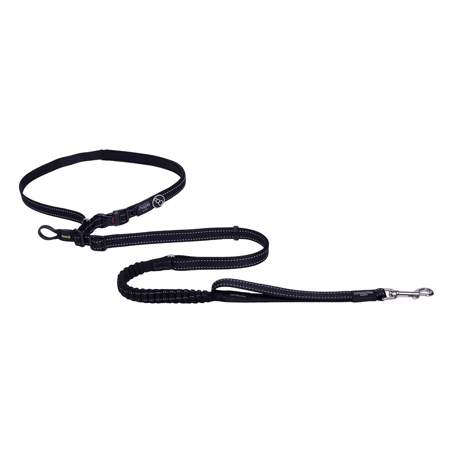Rogz correa Handsfree negra para perros, , large Imagen numero 4
