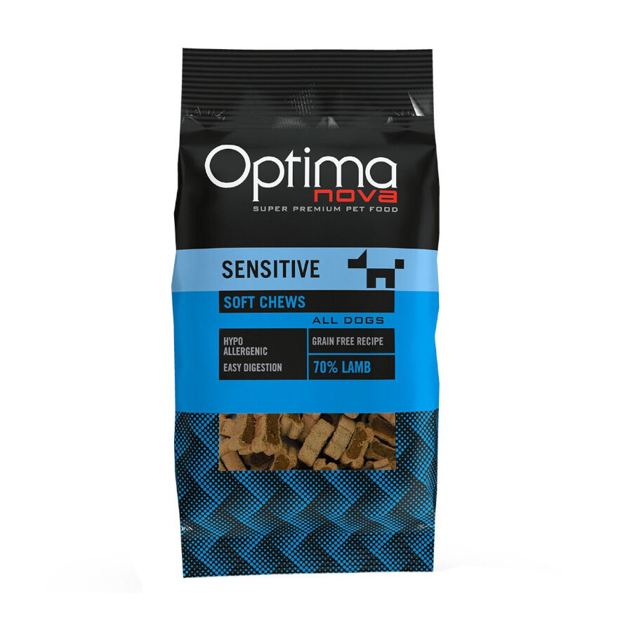 150 g &nbsp;Optima Nova galletas Sensitive cordero para perros, , large Imagen numero 1