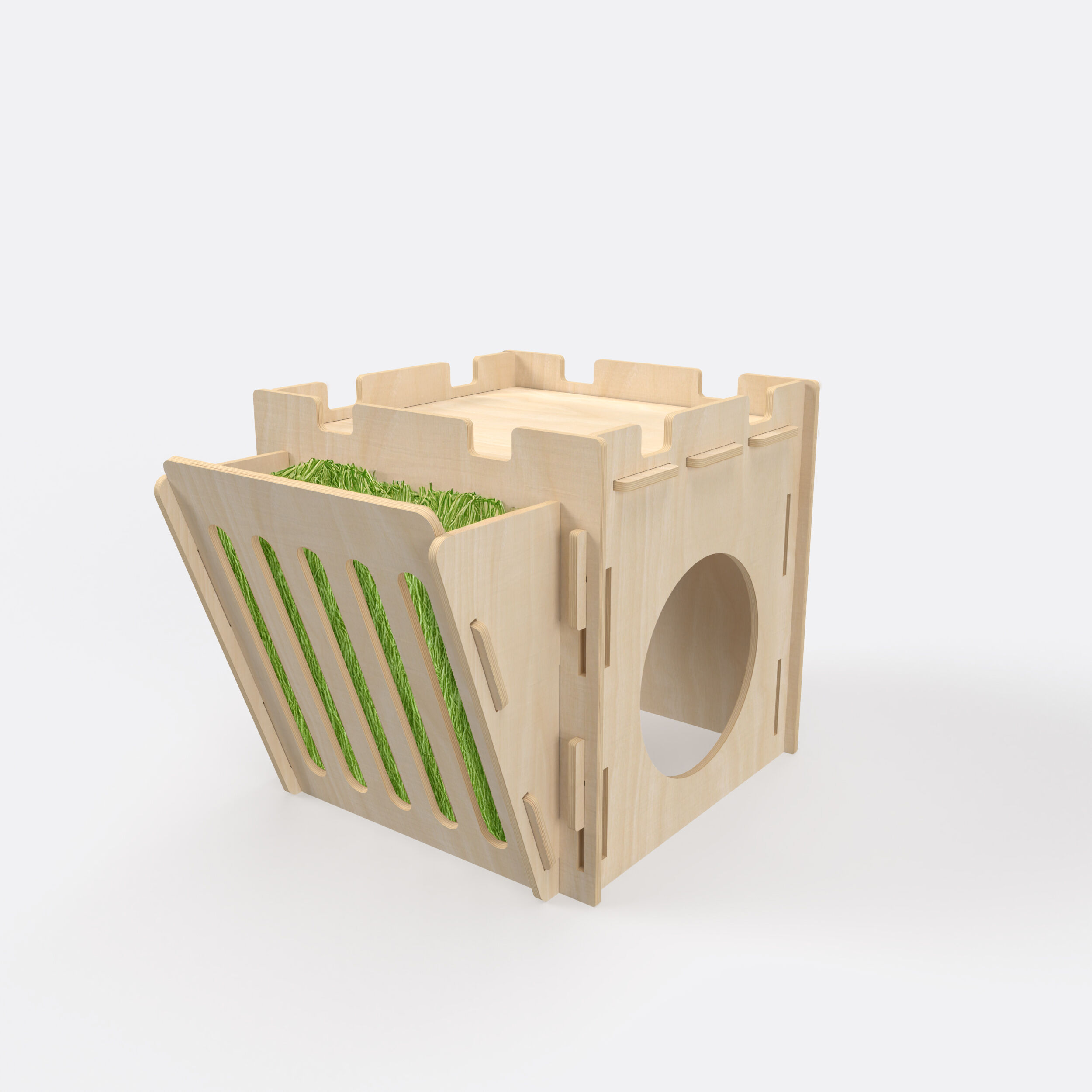 Compact MOB Comedero montaje para heno Conejos thumbnail