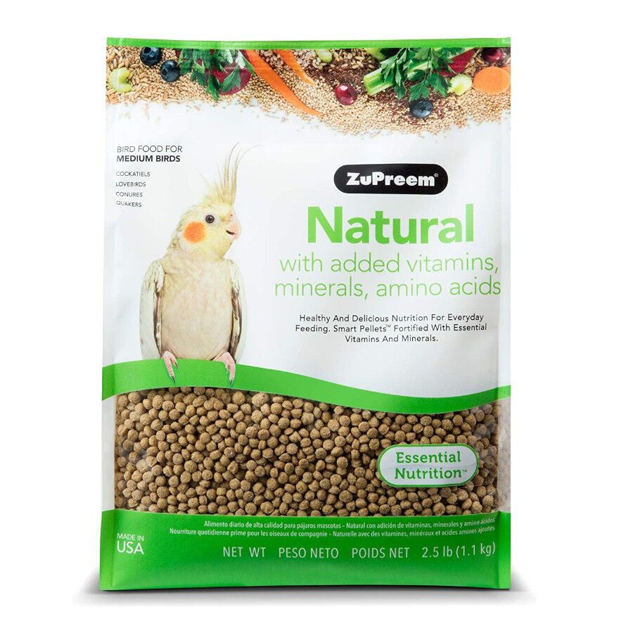 ZuPreem Natural pienso para p&aacute;jaros medianos, , large Imagen numero 1