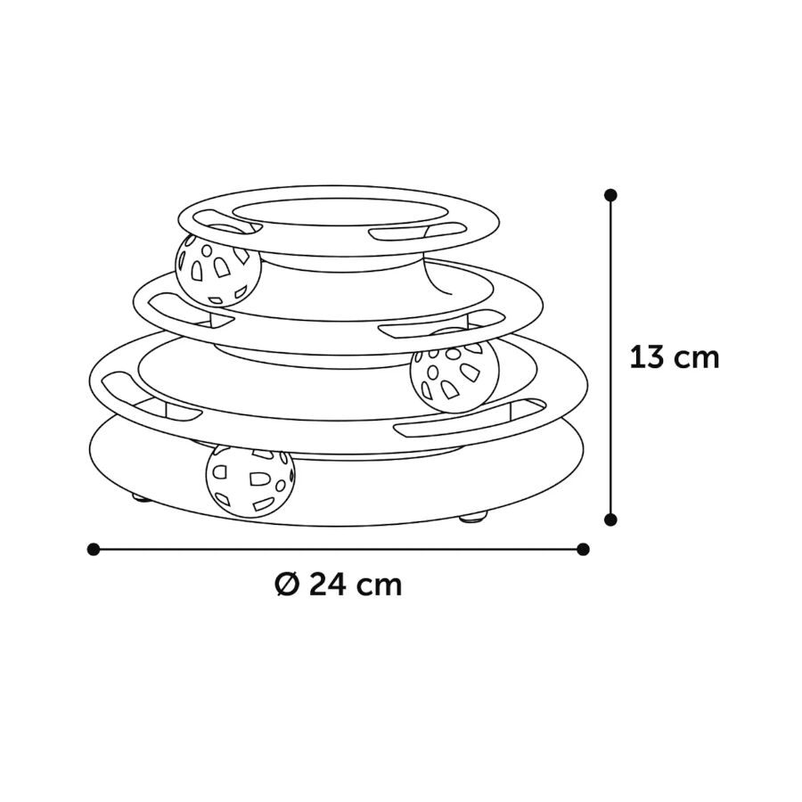 Flamingo Bagera Juguete Interactivo para gatos thumbnail