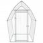 vidaXL Jaula para gallinas acero galvanizado plateado 200x105x182 cm, , large indicador imagen numero 4